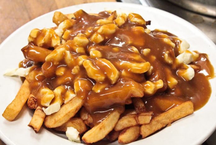 Poutine (French fries and cheese curds topped with gravy)