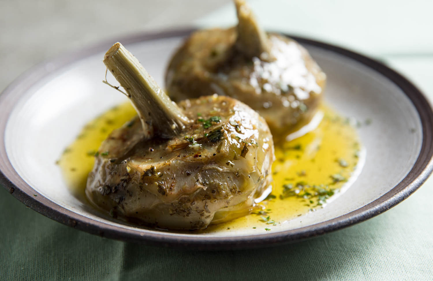 Carciofi alla Romana (Roman artichokes) Chowcation