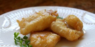 Filetti di Baccala fried salted cod