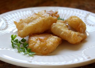 Filetti di Baccala fried salted cod