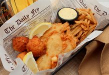 Fish and Chips (national dish of England)