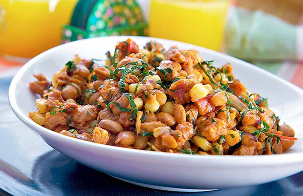 Githeri (boiled maize and beans) - Chowcation