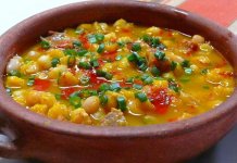 Locro thick corn-based stew