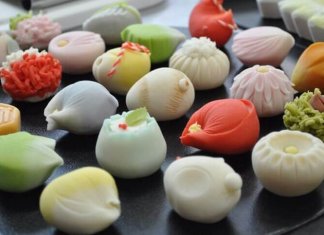 Namagashi traditional Japanese sweet