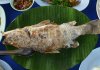 Pla Pao salt-crusted grilled fish
